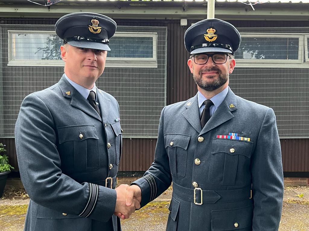 OC Staffordshire Wing RAFAC (@ocstaffswing) on Twitter photo Well that all folks!
After 9 yrs & 9 months in command of <a href="/staffswing/">Staffordshire Wing Air Cadets</a> I reach my last parade evening.
It has been the greatest honour of my life to serve with the CFAV of the Wing as their OC. Best of luck to Wg Cdr Vahter as he takes command tomorrow. <a href="/ComdtAC/">Commandant RAF Air Cadets</a> <a href="/mariabyford/">Maria Byford</a> Well that all folks!
After 9 yrs & 9 months in command of <a href="/staffswing/">Staffordshire Wing Air Cadets</a> I reach my last parade evening.
It has been the greatest honour of my life to serve with the CFAV of the Wing as their OC. Best of luck to Wg Cdr Vahter as he takes command tomorrow. <a href="/ComdtAC/">Commandant RAF Air Cadets</a> <a href="/mariabyford/">Maria Byford</a>