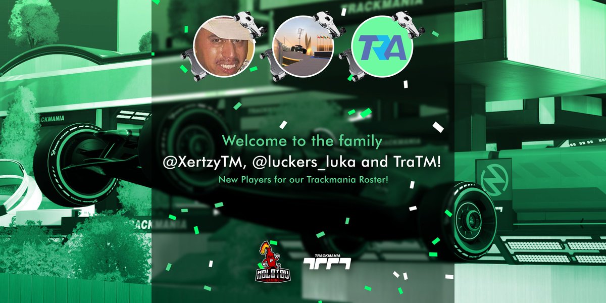 🏎️🏎️🏁

Welcome to our 3 new players 🥳 :
🇧🇪 Xertzy
🇸🇮 Luka
🇩🇪 Tra