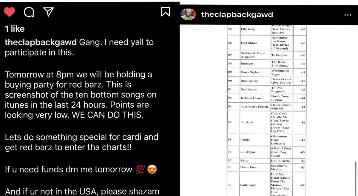 RadioHotshot's tweet photo. #CardiB #bardi #BardiGang #redbarz LETS GOOOOOO!!! https://t.co/yIz7Jhp79b