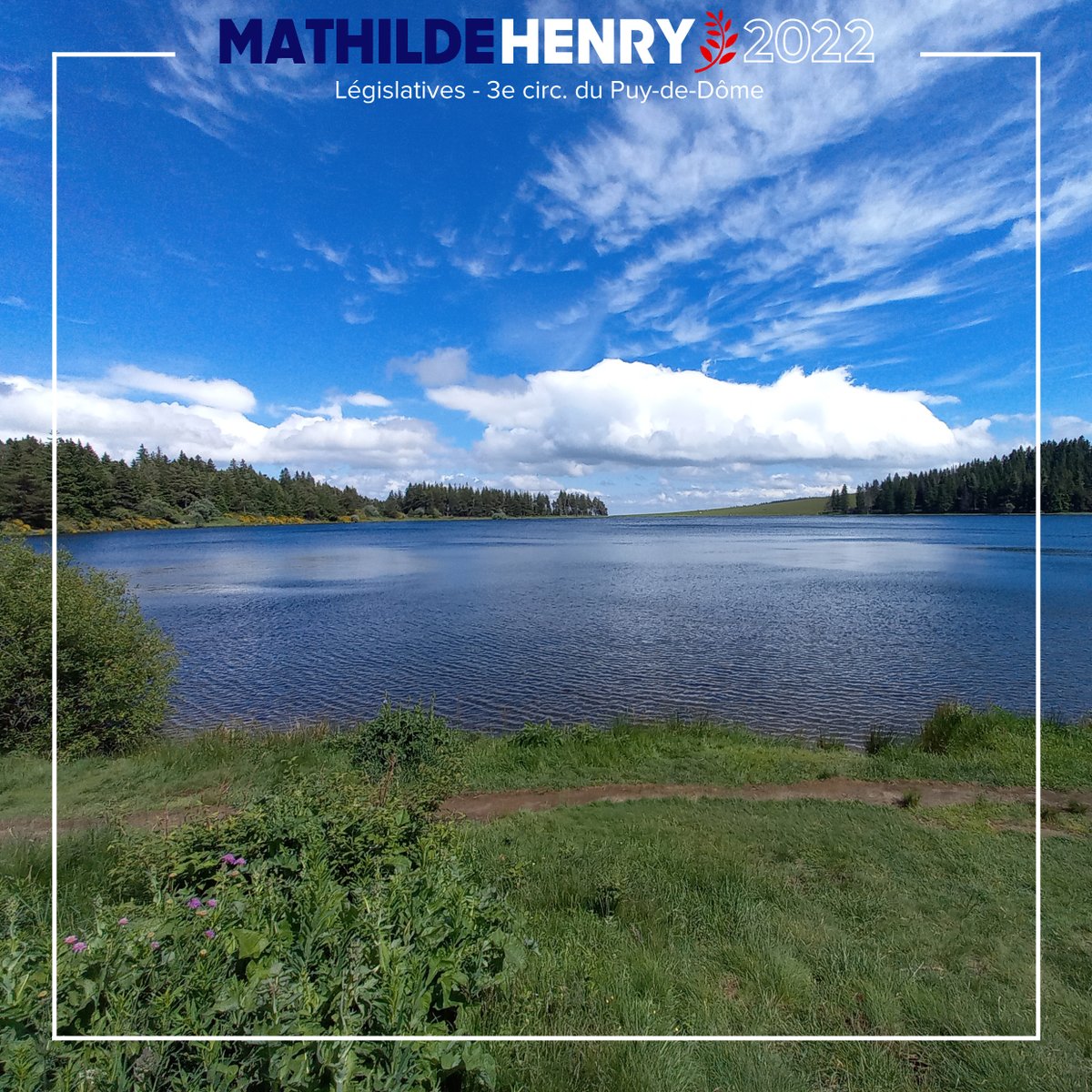 MathildeHry's tweet photo. 1/2 Hier @GenerationZ63 a organisé une belle randonnée autour du lac de Servières à Orcival. @reconquete43 et @ReconquteCorrz1 étaient avec nous.
Un beau moment de partage pour lancer les actions militantes de l'après-midi. Merci à tous!
#Circo6303 #ReconqueteLegislatives2022 https://t.co/iGFHZZ9R6Z