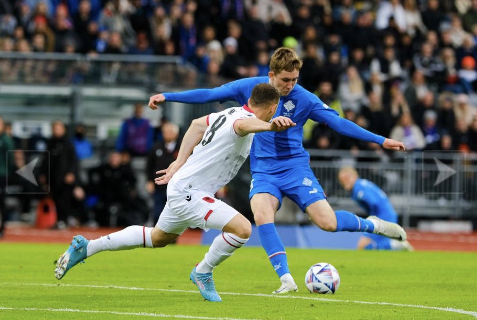 SystemFoot's tweet photo. [#NationsLeague🇪🇺] L’#Islande 🇮🇸 et l’#Albanie 🇦🇱 se neutralisent 1-1 !

⚽️ #Þorsteinsson 49’

⚽️ #Seferi 30’

#ISLALB https://t.co/Yqu6Sm5gBA