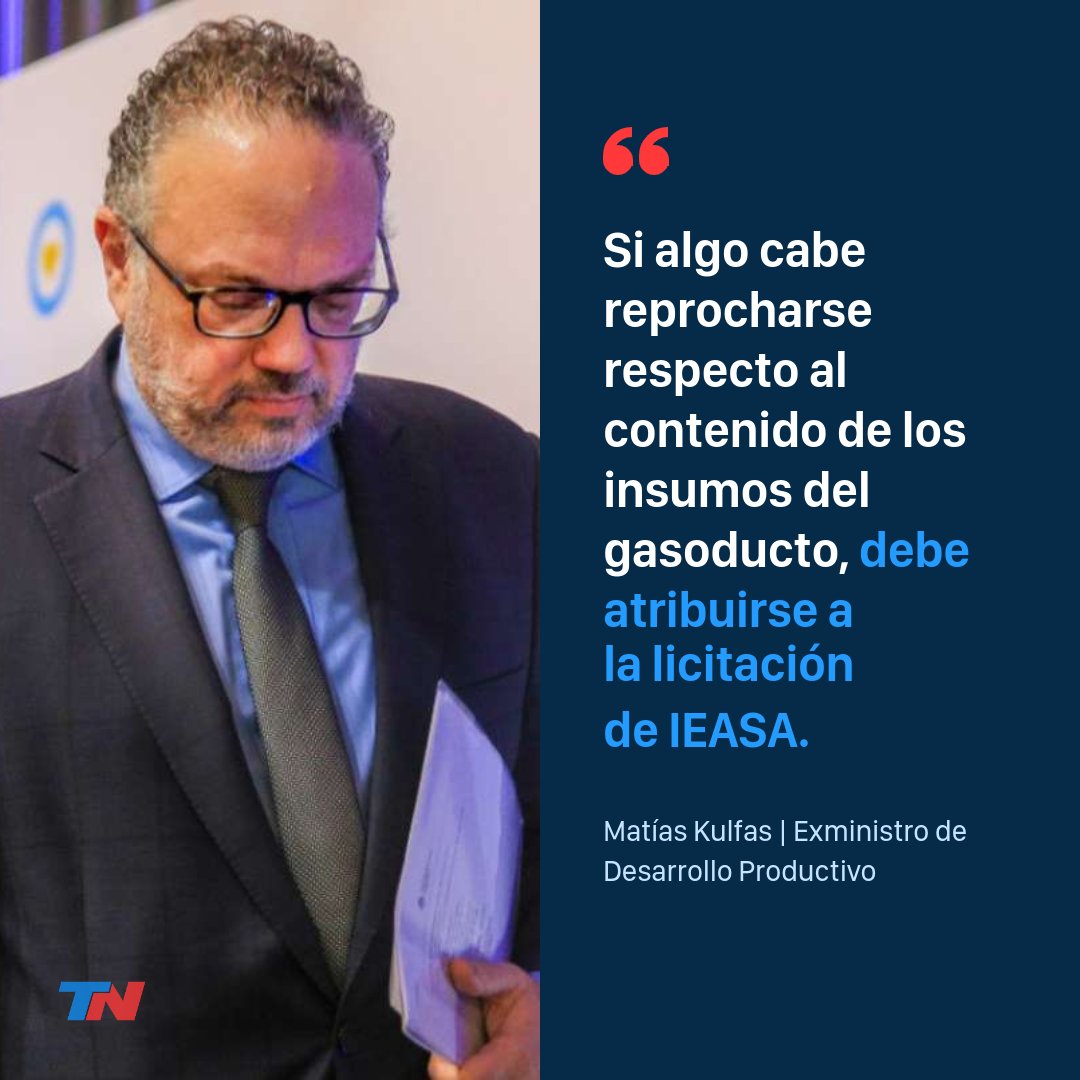 todonoticias's tweet photo. 🔴 EN SU CARTA DE RENUNCIA, KULFAS APUNTÓ A CFK ⬇ https://t.co/kLVQsNwKq2
El exministro de Desarrollo Productivo negó haber hablado en off e insistió en que la licitación de la compra de caños para la obra en el sur la realizaron funcionarios que responden a la Vicepresidenta. https://t.co/uPN2s5fX4y