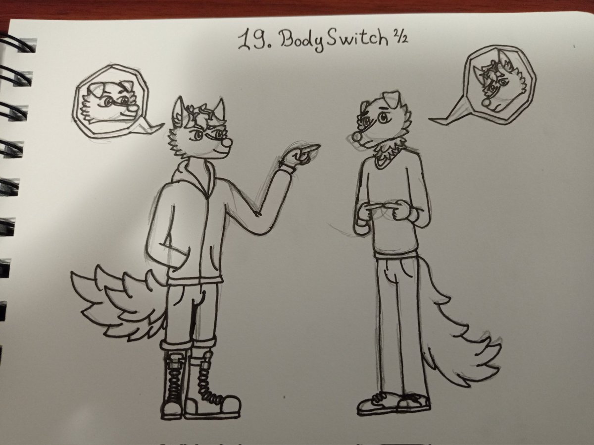 Pawzut's tweet photo. #TransforMAYtion Finale!
The Best promot and probably the best work from me together.
#TFTriggerThursday
#SuperSmashSaturday
Days 19 and 28!!!!
An outfit swap triggered bodyswap with Kiba!
And a MHA superhero TF! The best superhero! Jet-black hero Tsukoyumi! https://t.co/epSj8eGQNd