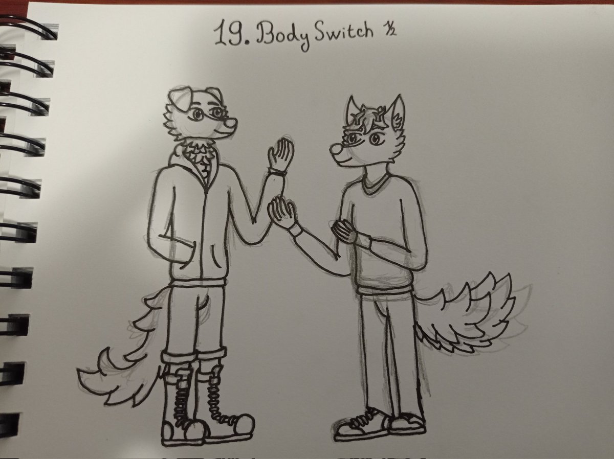 Pawzut's tweet photo. #TransforMAYtion Finale!
The Best promot and probably the best work from me together.
#TFTriggerThursday
#SuperSmashSaturday
Days 19 and 28!!!!
An outfit swap triggered bodyswap with Kiba!
And a MHA superhero TF! The best superhero! Jet-black hero Tsukoyumi! https://t.co/epSj8eGQNd