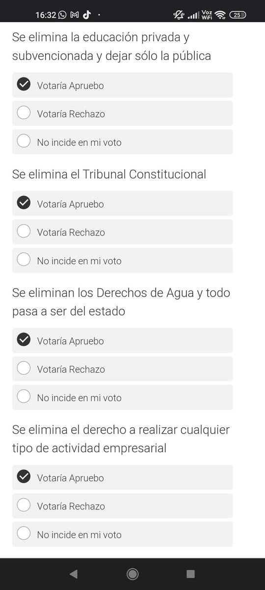 Mauro_Yagan's tweet photo. Me llegó una encuesta de research y cachen el nivel de preguntas que hacen.

"Si la constitución trajera a Godzilla al país, ud como votaría?". https://t.co/sl2l2f66S2