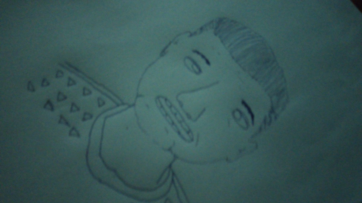 Drawing of Aylesbury Vale dynamos footballer and legend <a href="/Jakebaldwin22/">Jake Baldwin</a>