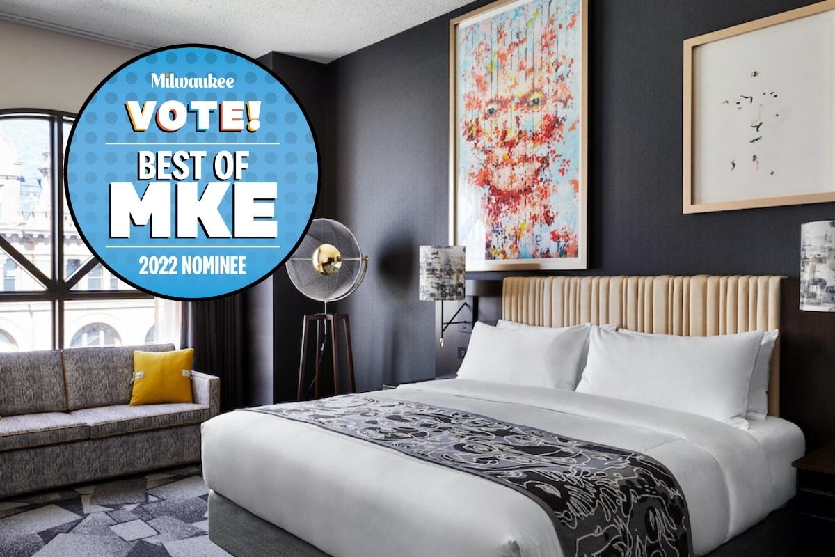 We've been nominated Best Hotel by Milwaukee Magazine's 2022 Readers' Choice Awards! Please take a moment to vote for Saint Kate, you'll find us listed under the Recreation category. Voting ends June 12th! ow.ly/YHbi50JqVux