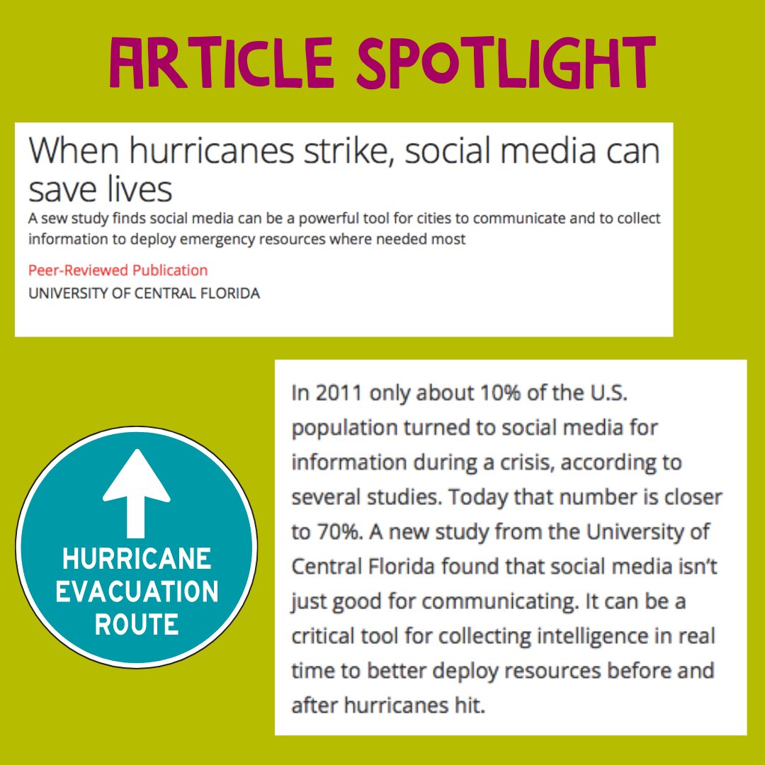 EurekAlert! recently published an article discussing how social media can be a helpful communications tool during natural disasters. Learn more by reading the full article here: eurekalert.org/news-releases/…