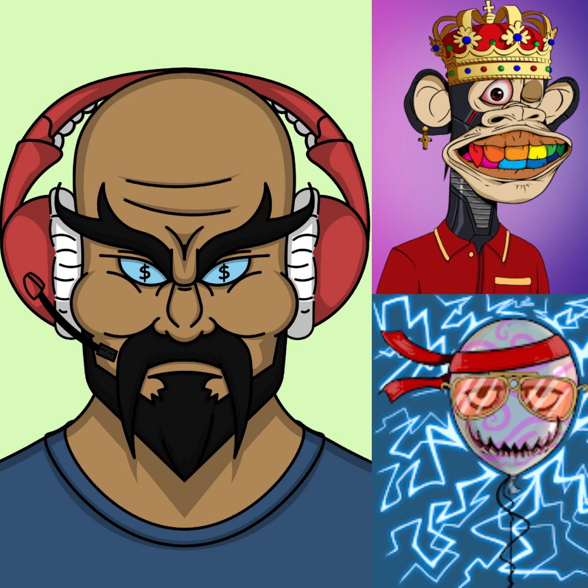 GTovreg's tweet photo. 🎉I've partnered with these promising projects to giveaway  NFTs !!

To enter:
1️⃣ Like &amp; RT
2️⃣ Follow @GTovreg &amp; all:

1x @madmetasenseis
1x @Bloonz_NFT
1x @BoredAPC

 Winners will be picked in 48h

#NFTGiveaways #NFT #NFTGiveaway #FreeNFTs #Nftcollab #PolygonNFT https://t.co/SP7BNjdMdE