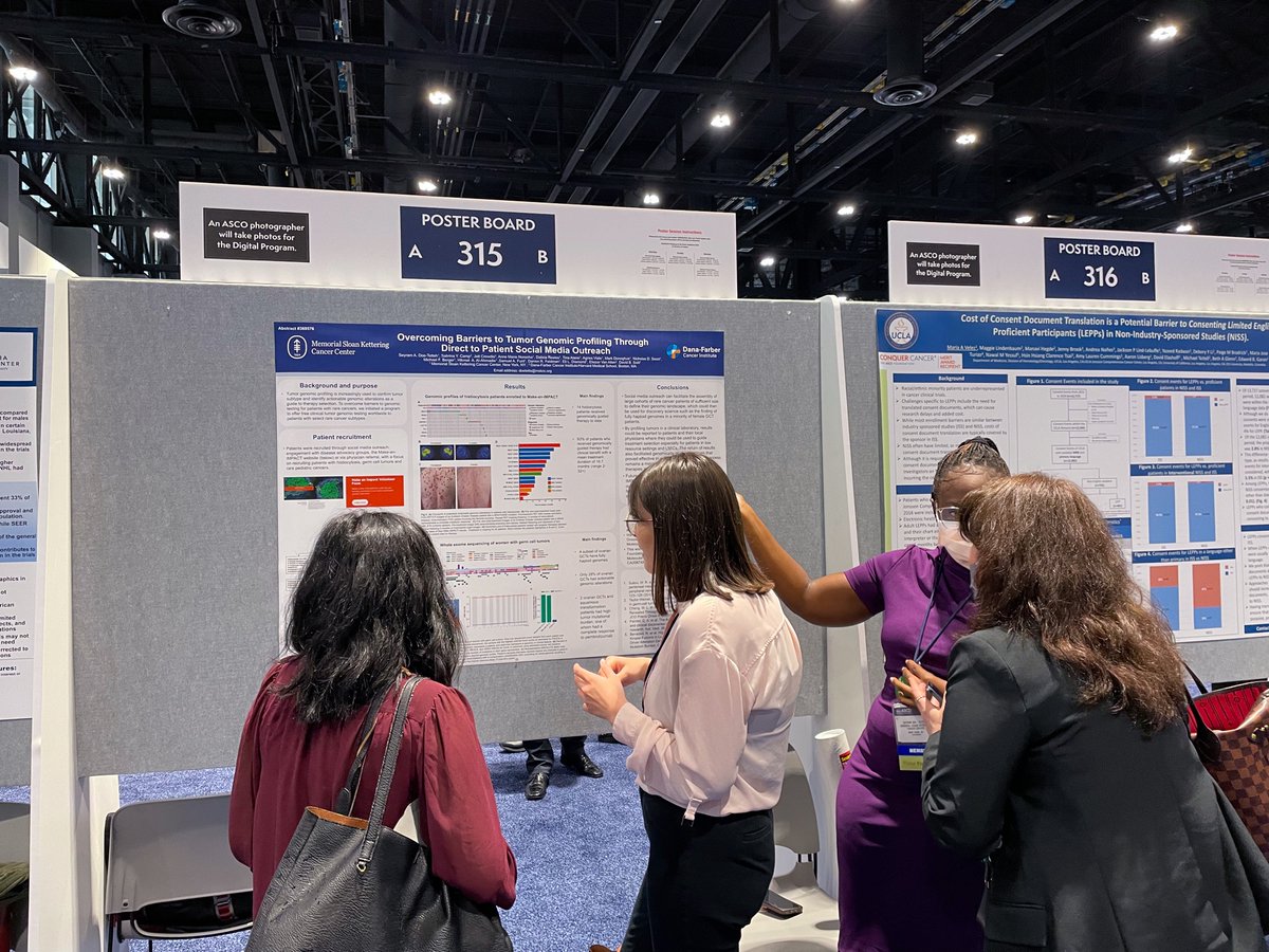 Seyram Naa Naki Doe-Tetteh (@seyramnaa) on Twitter photo <a href="/sabrinaycamp/">Sabrina Camp</a> and I Presenting our poster at ASCO today. Thank you to <a href="/DSolit/">David B. Solit, MD</a> <a href="/VanAllenLab/">Eli Van Allen</a> <a href="/BarbaraSolit/">Barbara Solit, MBA</a> for making this possible. Here’s to more collaborations and good science. #Teamscience #ASCO22 <a href="/MSKCancerCenter/">Memorial Sloan Kettering Cancer Center</a> <a href="/DanaFarber/">Dana-Farber</a> <a href="/sabrinaycamp/">Sabrina Camp</a> and I Presenting our poster at ASCO today. Thank you to <a href="/DSolit/">David B. Solit, MD</a> <a href="/VanAllenLab/">Eli Van Allen</a> <a href="/BarbaraSolit/">Barbara Solit, MBA</a> for making this possible. Here’s to more collaborations and good science. #Teamscience #ASCO22 <a href="/MSKCancerCenter/">Memorial Sloan Kettering Cancer Center</a> <a href="/DanaFarber/">Dana-Farber</a>