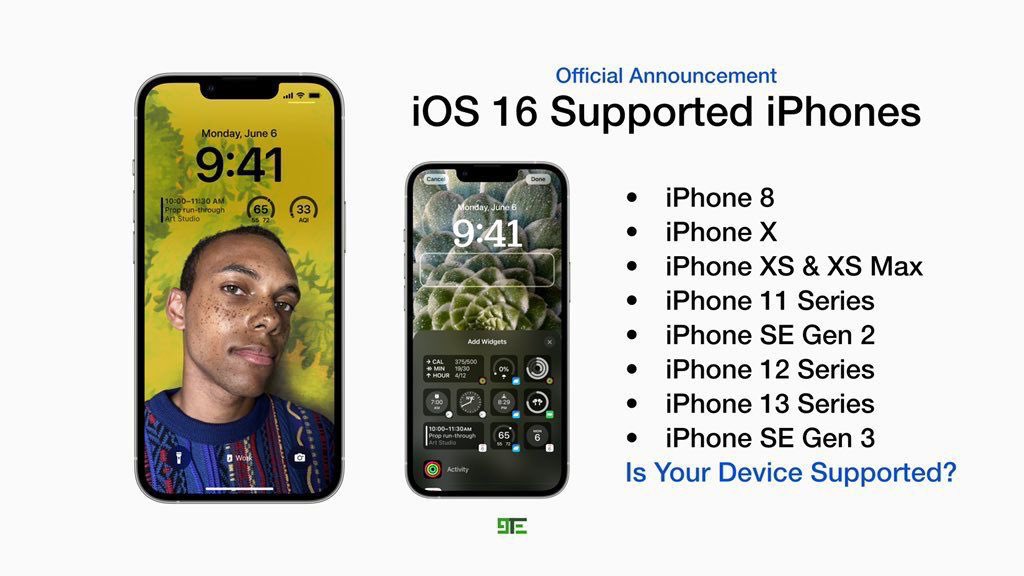 AsaadTech1's tweet photo. الأجهزة الداعمة لـ IOS16 

#iOS16 
 #WWDC22 https://t.co/ZAx7DMCHCZ