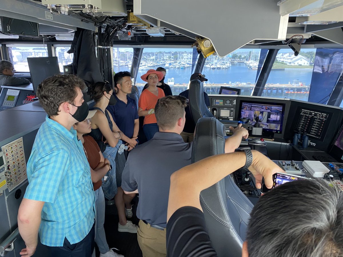 StimsonCenter's tweet photo. Last week, our Stimsonites traveled to Norfolk, VA and toured several ships &amp; a helicopter squadron through the @USFleetForces Visit program, where we learned about @USNavy operations &amp; collaboration w/ partner and allied navies.
1/2 https://t.co/izB1ffzLic