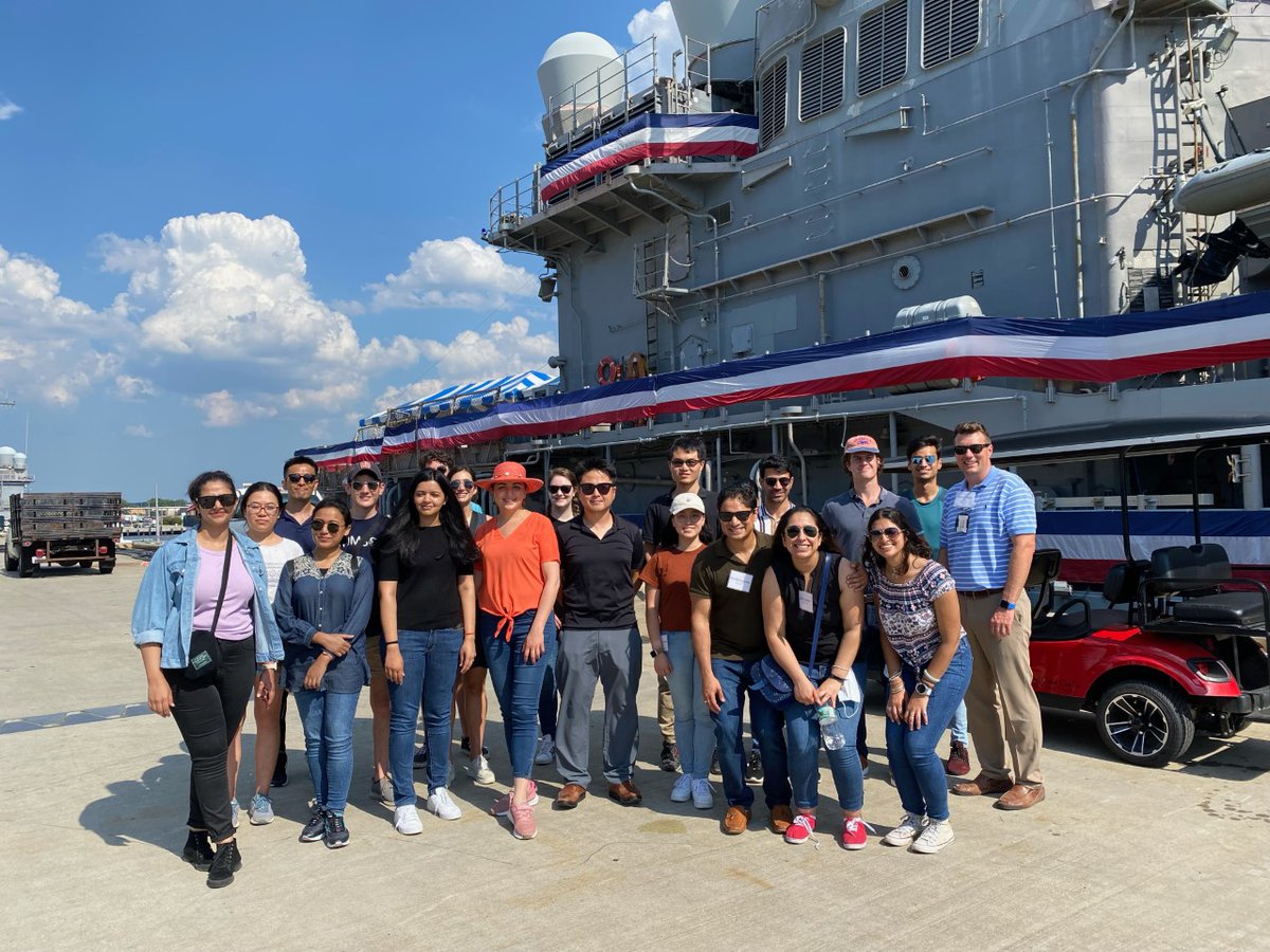 StimsonCenter's tweet photo. Last week, our Stimsonites traveled to Norfolk, VA and toured several ships &amp; a helicopter squadron through the @USFleetForces Visit program, where we learned about @USNavy operations &amp; collaboration w/ partner and allied navies.
1/2 https://t.co/izB1ffzLic