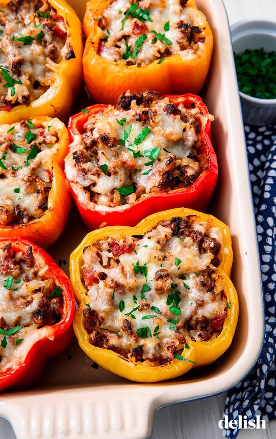 MeganCooking's tweet photo. Stuffed Peppers #Stuffed #Peppers #Recipe 
https://t.co/Ctj12TYrLB https://t.co/3PxpMQj8Vf