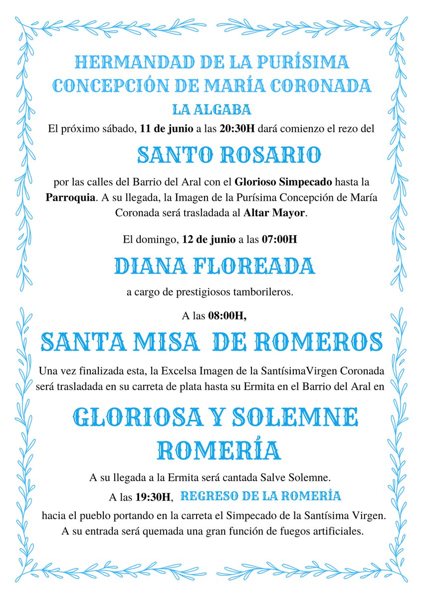 Purísima Coronada tweet media