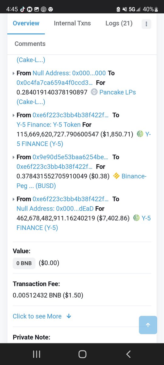 Arcanist93's tweet photo. Join us 6/15! Listen for all your questions to be answered by Brad himself! Also take a look at our 8th big burn in a row since Y5TT launched! 462B tokens burned today! @Y5Token1 @Y5Army #Y5TT #Y5Finance #Y5WT #BNB #Binance #BSC #1000xgem #regulated #generationalwealth #BNBChain https://t.co/2vojYX6B2a