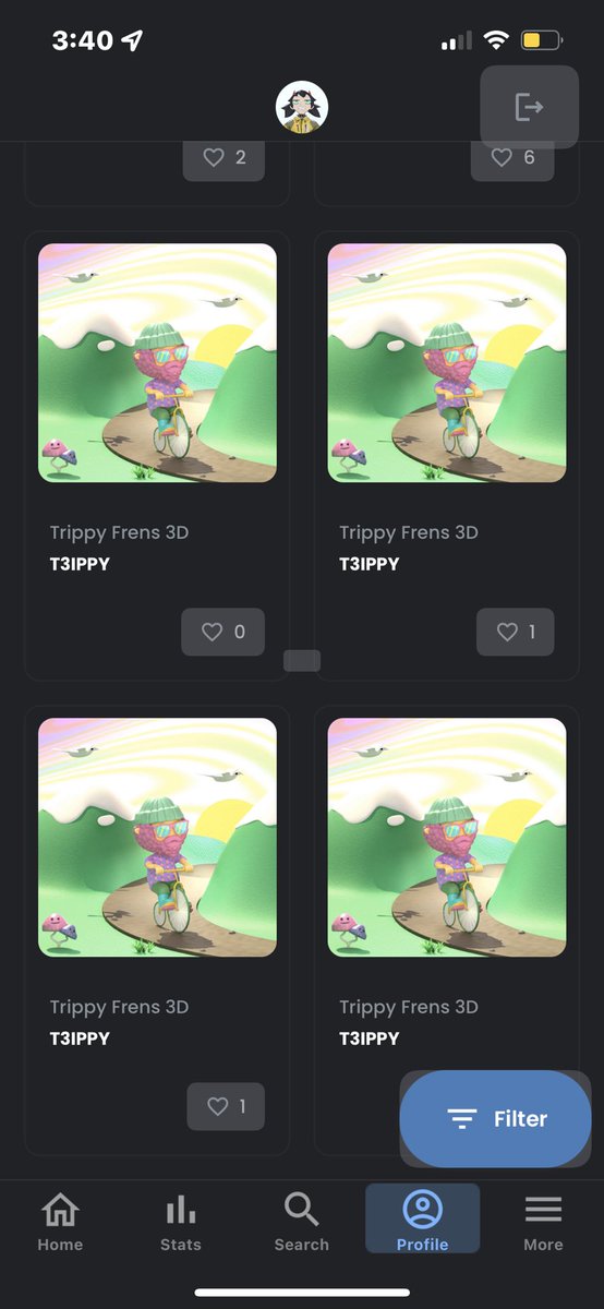 4 Pc Trippy 3D 🍄🙏🏾