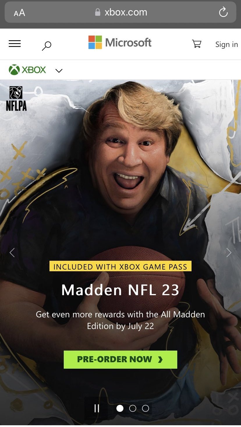 gamepass madden 22