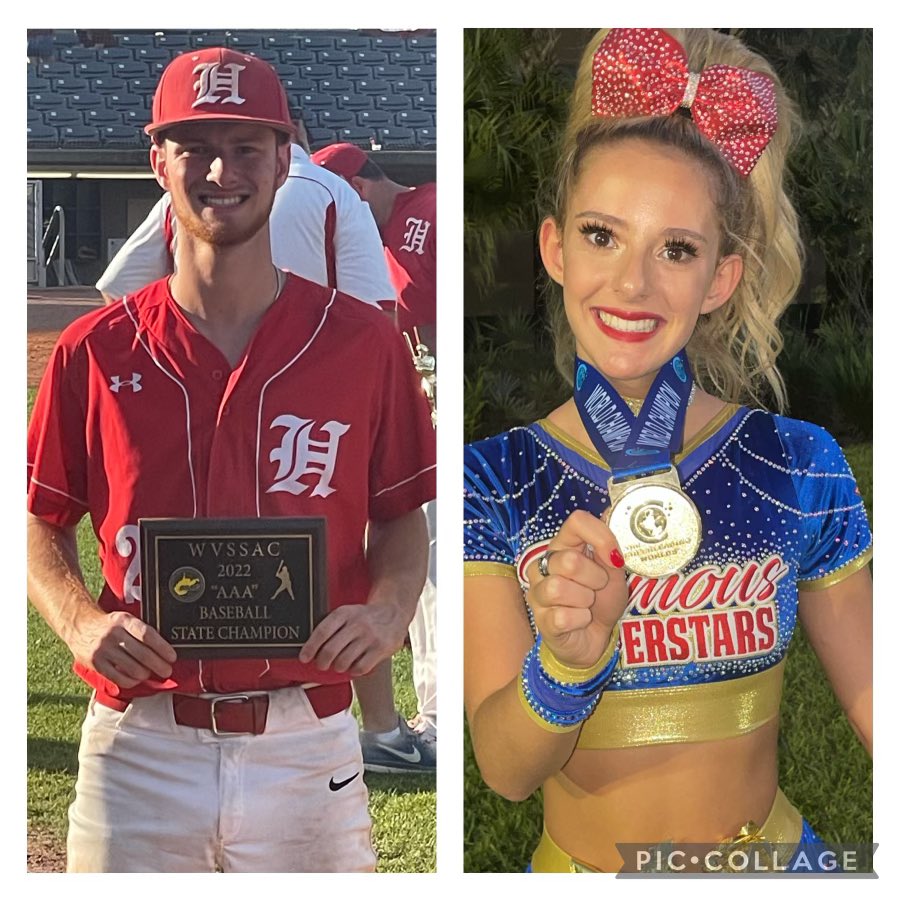 murrman04's tweet image. ‘22 has been a pretty good year for the Dingess family.
👇State Champ.    👇World Champ
I’m not sure what Alicia puts in the pancakes, but she’s doing something right!!!!! #ProudParents