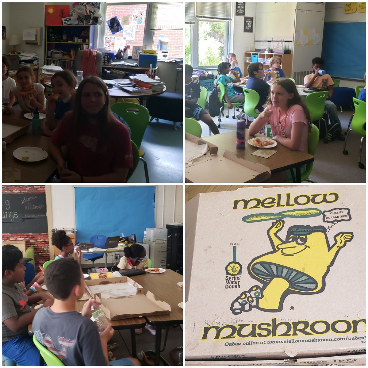 Chavis and Mellow Mushroom  kinda day! <a href="/HunterPrincipal/">Hunter GT-AIG Elem</a> <a href="/hunter_pta/">Hunter GT AIG Elementary School PTA</a> <a href="/MellowMushroom/">Mellow Mushroom</a> <a href="/BrooksPierceLaw/">Brooks Pierce Law</a>