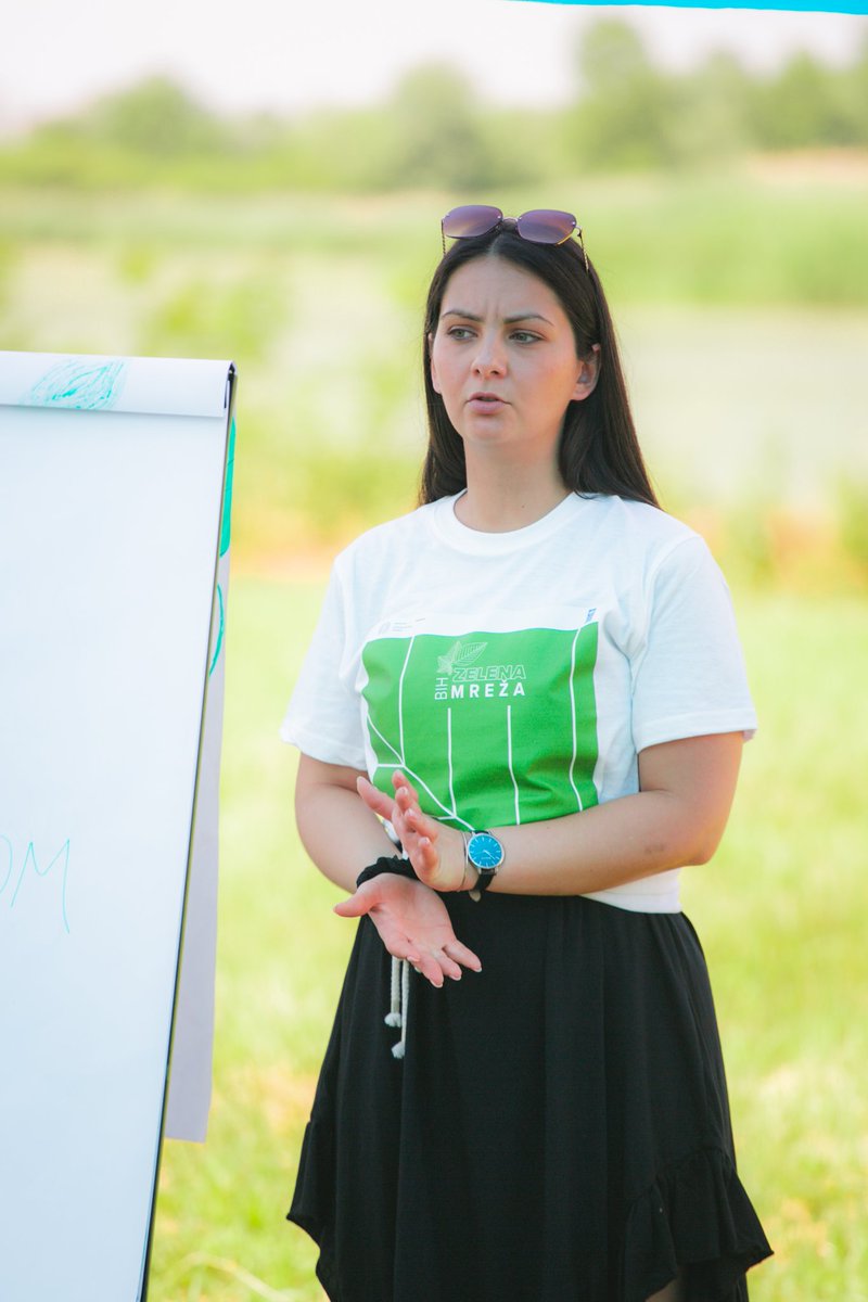 ta___njaa's tweet photo. The celebration of #climateactionweek started yesterday in Bardača (Srbac), where we gathered 50 youth from 11 organizations from Bosnia and Herzegovina. 🍀 Association "C.E.Z.A.R." was the organizer of "Bardača Meet Up", with the help of #zelenamreža 
@italyinbih @UNDPBiH https://t.co/nwrWSY5TKA