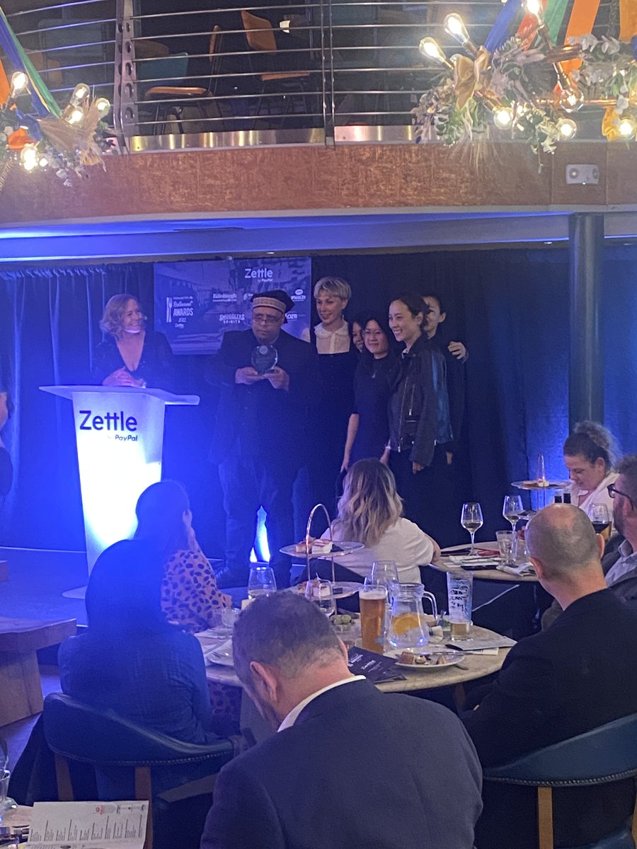 EdinRestAwards's tweet image. Winner of our new category this year Best World Food Restaurant is @macaukitchen 

Congratulations!!