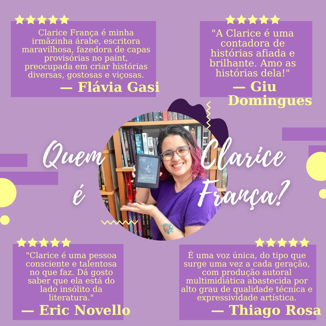 Clarice França | Leia PEQUENAS ATROCIDADES tweet media