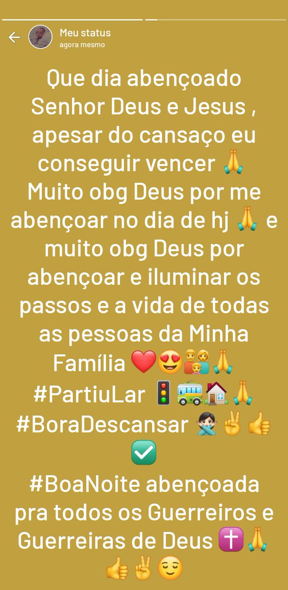 Gabriel78043020's tweet photo. #BoaNoite abençoada pra todos os Guerreiros e Guerreiras de Deus 🙏✝️😌✌️👍✅ 
#PartiuLar 🚎🚦🙏🏠 
#Segundona https://t.co/yQ2VO1Eulh