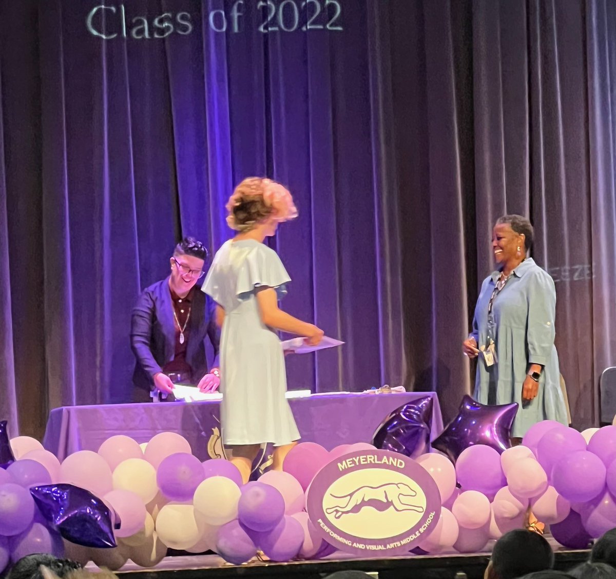 At @HISD_Wraparound we are honored that @MPVAWraparound was apart of the 8th grade promotion ceremony. Thanks for your partnership <a href="/MeyerlandMS/">MPVA</a>