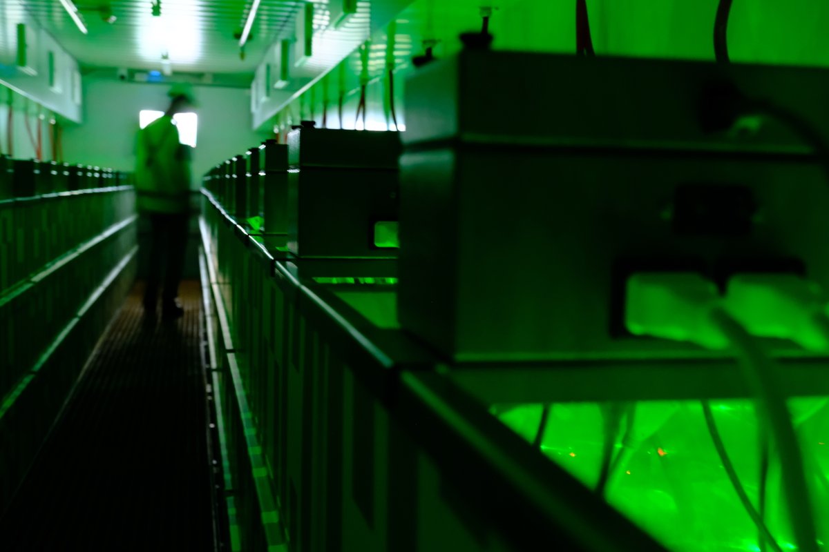 FirmusCloud's tweet photo. Our proprietary immersion cooling systems facilitate a world-class PUE (Power Usage Effectiveness) of 1.03. When compared to other data centres, we’re paving the path for highly energy efficient computing capability.  #computing #immersioncooling #coolingsystems #gpu https://t.co/j4fGCxs1PY