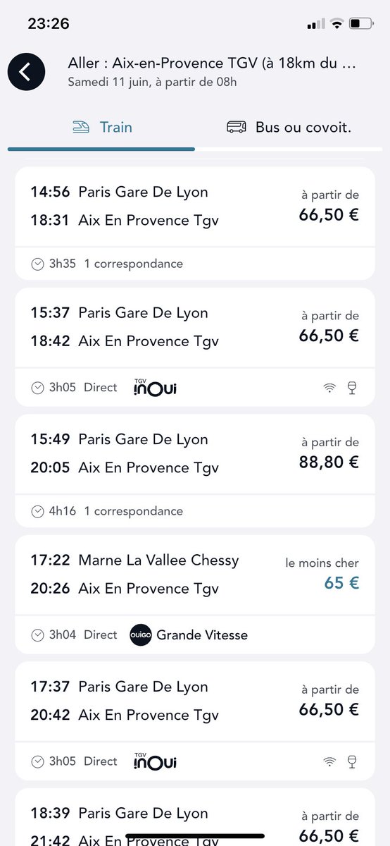 JevinNathalie's tweet photo. Combien de checks au titre de mon abonnement #idtgvmax2 au 06/06 : ZÉRO. Combien à J30 : ZÉRO. A J6 : ZÉRO. A J1 : ZÉRO. Reste t il des places dans les #tgv du samedi 11/06 Paris-Aix : PLEIN!
Combien ça me coûte ? 64,99/mois pour RIEN + achat plein pot de places.
#sncf la honte ! https://t.co/sbPBUCzhrY