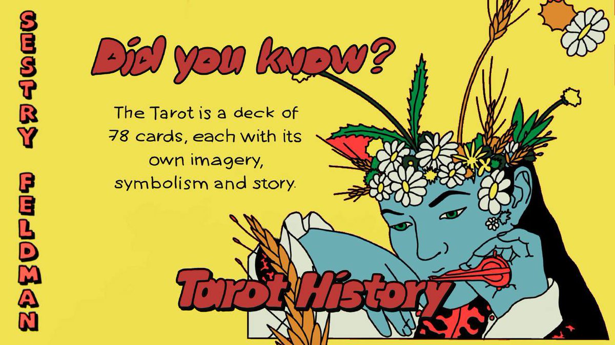 It is believed that the first #Tarot cards were likely used in a game known as “tarocchi appropriati” that became popular in Italy 
#NFTCommunity #SupportUkraine #crypto