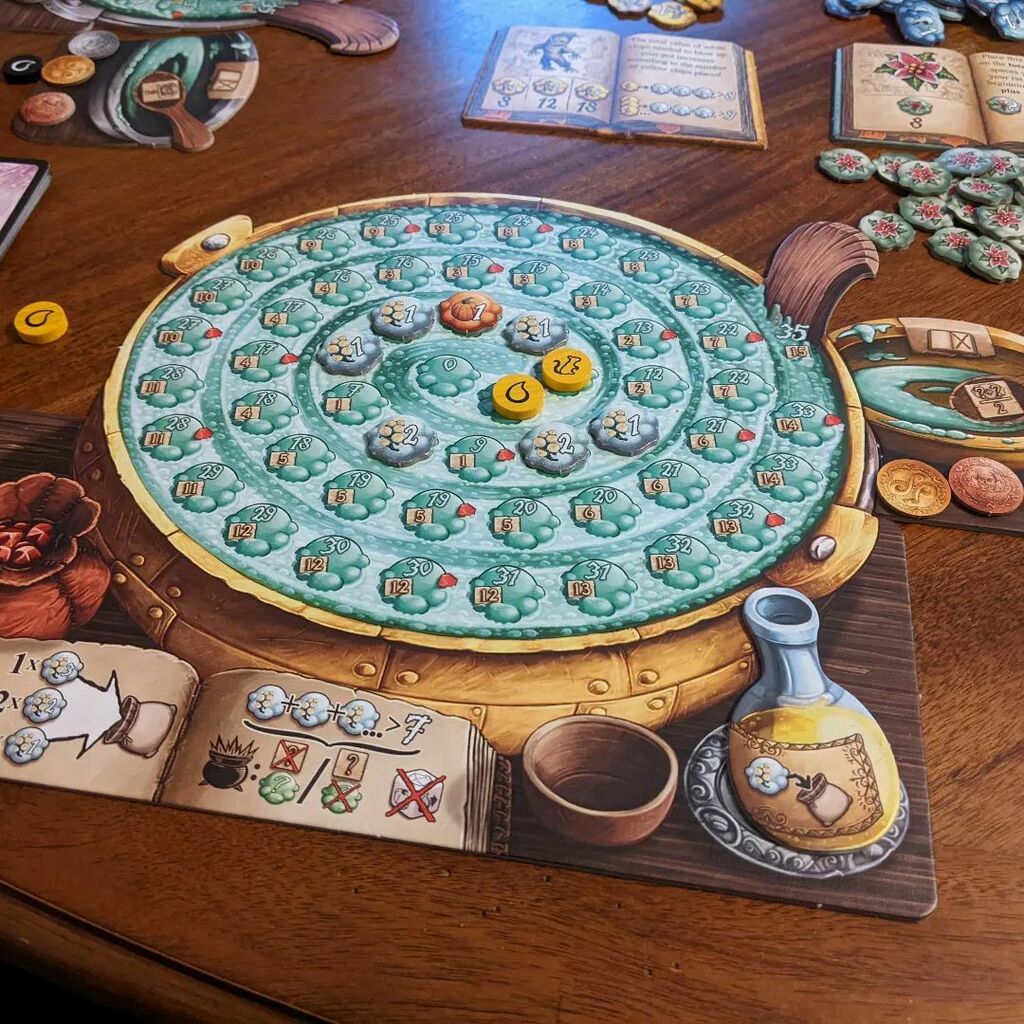 TabletopBellhop's tweet photo. My usual luck when playing The Quacks of Quedlinburg

#BadLuck #Quacks #thequacksofquedlinburg #GameNight https://t.co/eTxTmAPMnz https://t.co/QmivnmNrxM