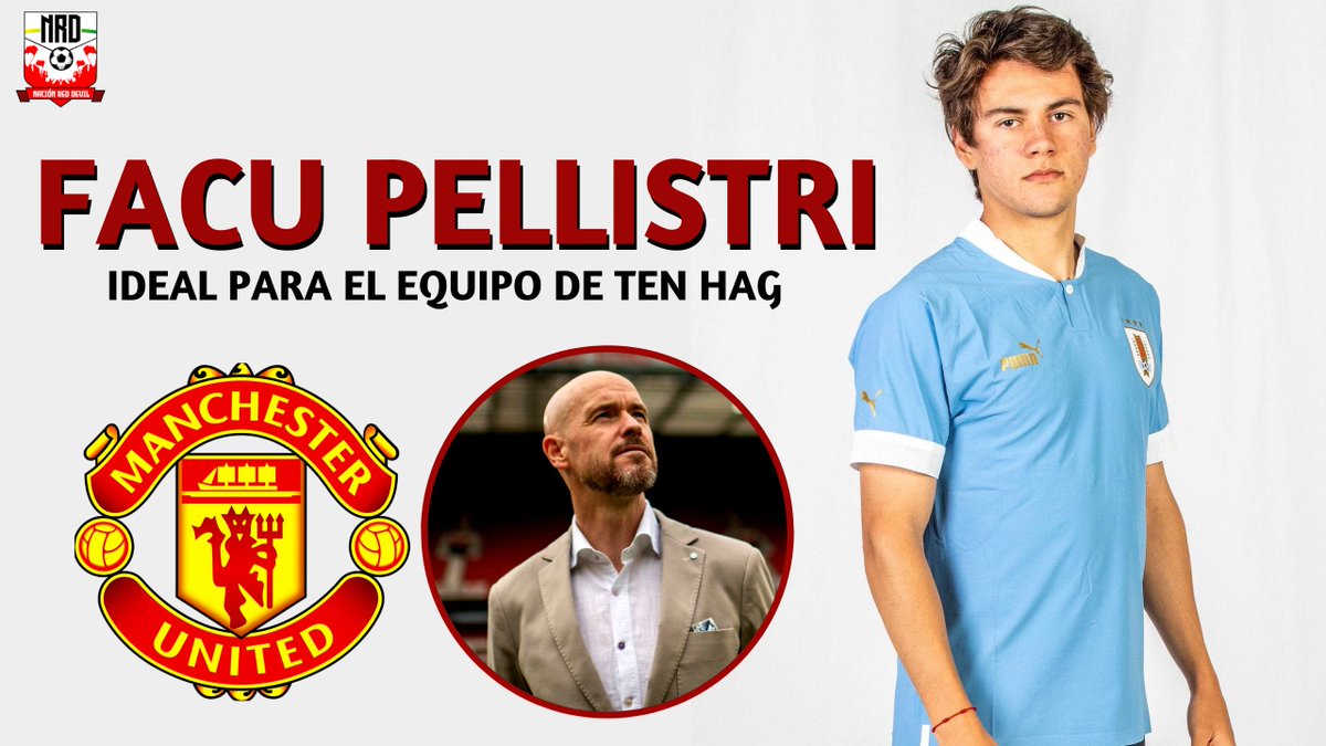 reddevilnacion's tweet photo. 🔴 NUEVO VIDEO! 
👉 https://t.co/OAc9IY0xo9

Hablamos del enigma de #FacundoPellistri, anda bárbaro #Uruguay pero es ignorado en #Alavés y #ManUtd 🤔 

Sin embargo tiene todas las características que le gustan a #ErikTenHag ⭐️

#NacionRedDevil | #MUFC https://t.co/Gj17UNvH6W