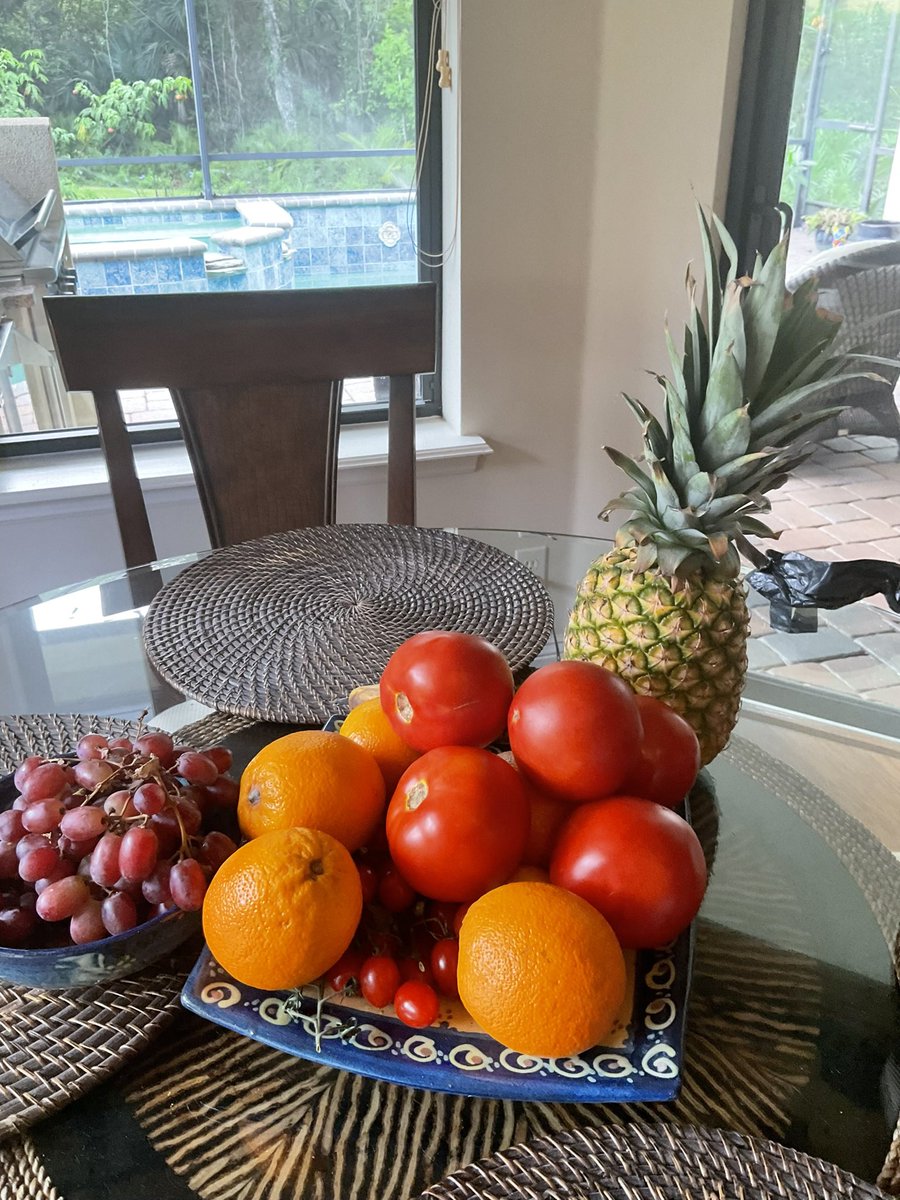 My lovely Greek neighbor owns restaurants and and fruit stand. I popped in to buy a couple of tomatoes..he kept putting beautiful things in my car! #LoveYourNeighbors #LoveWhereYouLive #summer