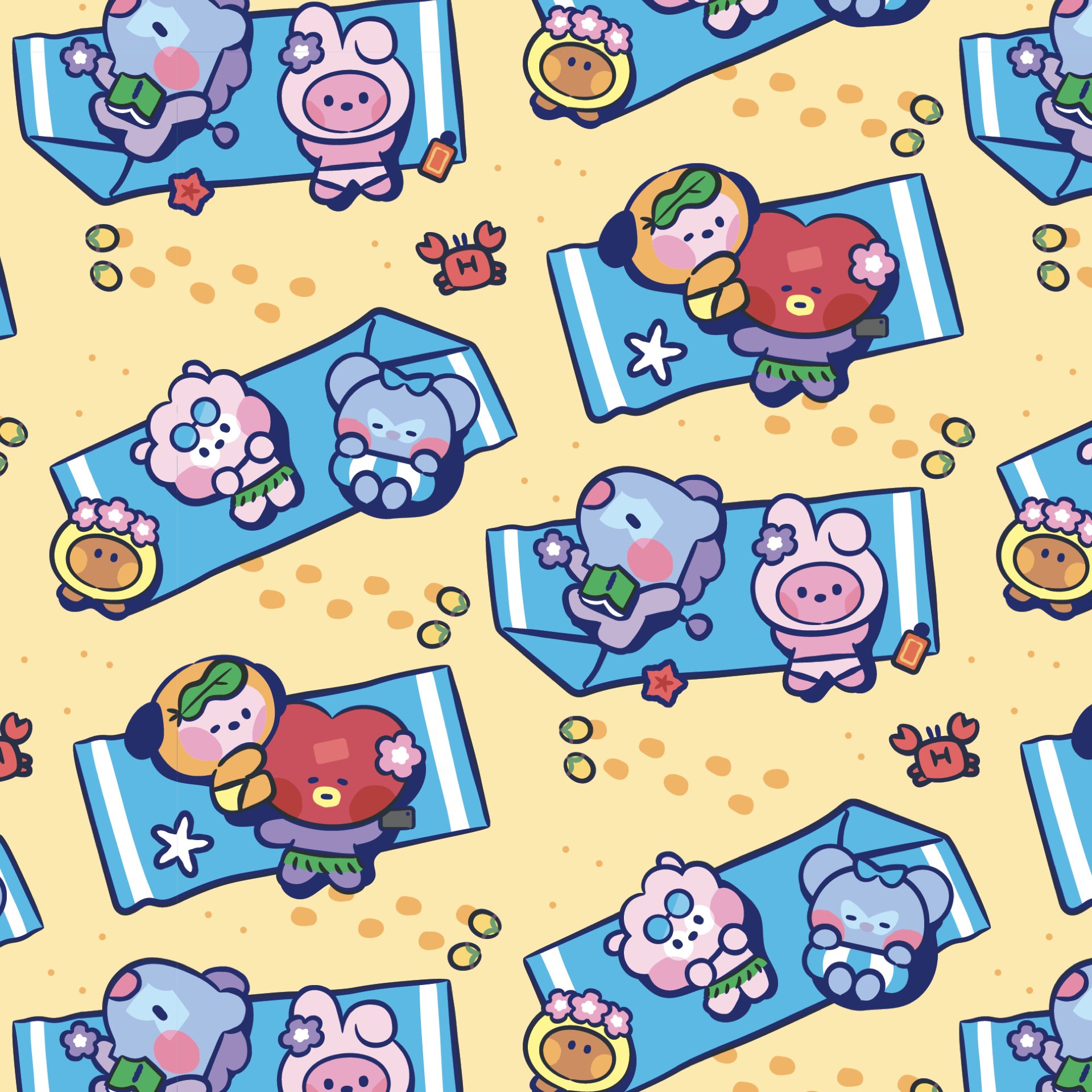 Bt21 Japan Official ビーチでくつろぐbt21 Mininiたち あれ 何かあやしい足跡が 壁紙のダウンロードは Line Friends アプリから 無料 T Co Eqgup1chio Bt21 実は 足跡は 全部一緒 壁紙 ロック画面 夏 海辺 ビーチ Bt21 Japan Official ビーチでくつろぐbt21 Mininiたち あれ 何かあやしい足跡が 壁紙のダウンロードは Line Friends アプリから 無料 T Co Eqgup1chio Bt21 実は 足跡は 全部一緒 壁紙 ロック画面 夏 海辺 ビーチ