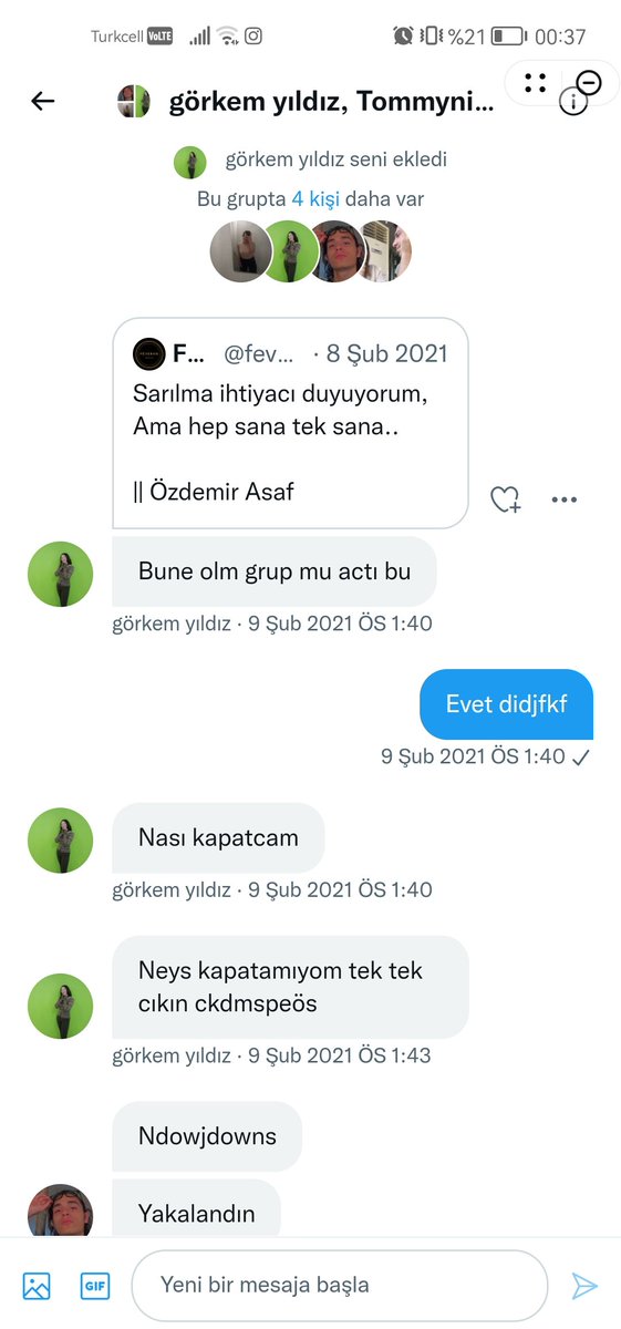 Sonra insanlara neden güvenmiyorsun diyorlar kfkdlfkf @sleep4cemre