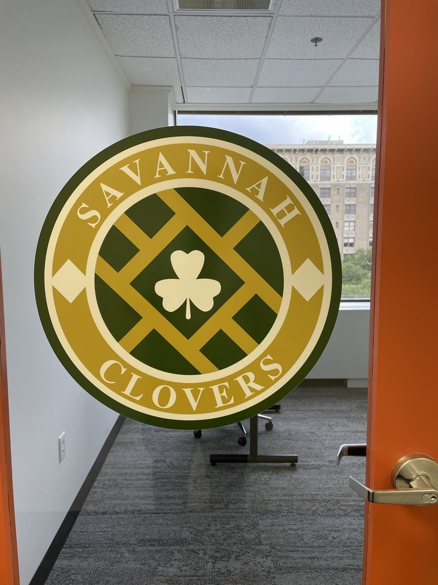 Nice to be working in our <a href="/SavCloversFC/">Savannah Clovers Football Club</a> Offices today.