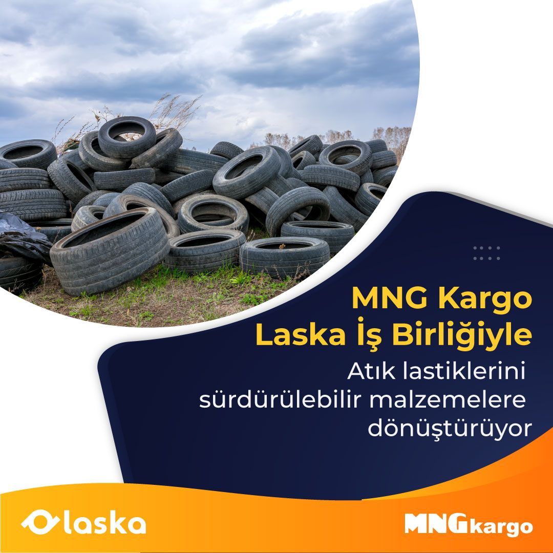 laskatech's tweet image. MNG Kargo İş Birliğimiz ile Atık Lastikleri Çevre Dostu Yöntemlerle Sürdürülebilir Malzemelere Dönüştürüyoruz! 

Sürdürülebilir ve çevre dostu üretimimizi destekleyen @mngkargo, atık lastik yönetiminde köklü değişim için ilk adımı atarak atık lastiklerini Laska'ya teslim ediyor.