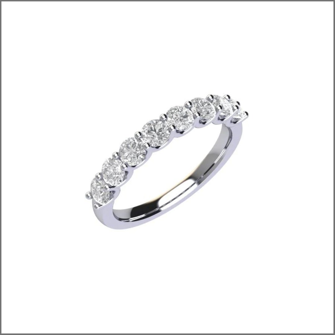 LLJewellers's tweet photo. Eight Stone Round Brilliant Diamond Ring with U Setting ( 1 ctw. )
..
Shop Here: https://t.co/z6f5Qm3G3w

#weddingring #diamondring #wedding #jewelry #Vancouver #Canada #eternityforever #Diamonds #ring #love https://t.co/EglE31CIhc