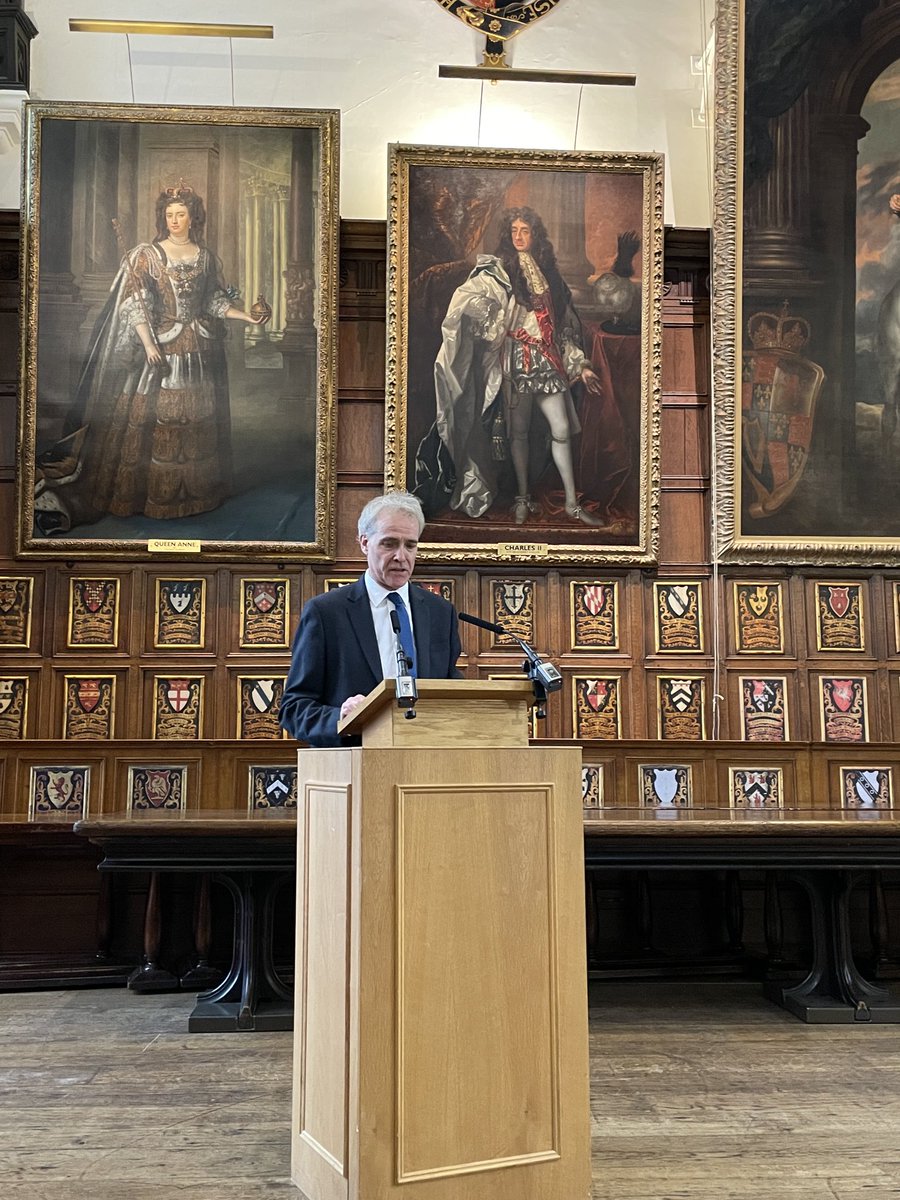 PaulJLayzell's tweet photo. Great lecture by Charlie Taylor HM Chief Inspector of Prisons at ⁦@RoyalHolloway⁩ Magna Carta lecture in Middle Temple ⁦@RHUL_Law⁩ https://t.co/6ccT0o12IG