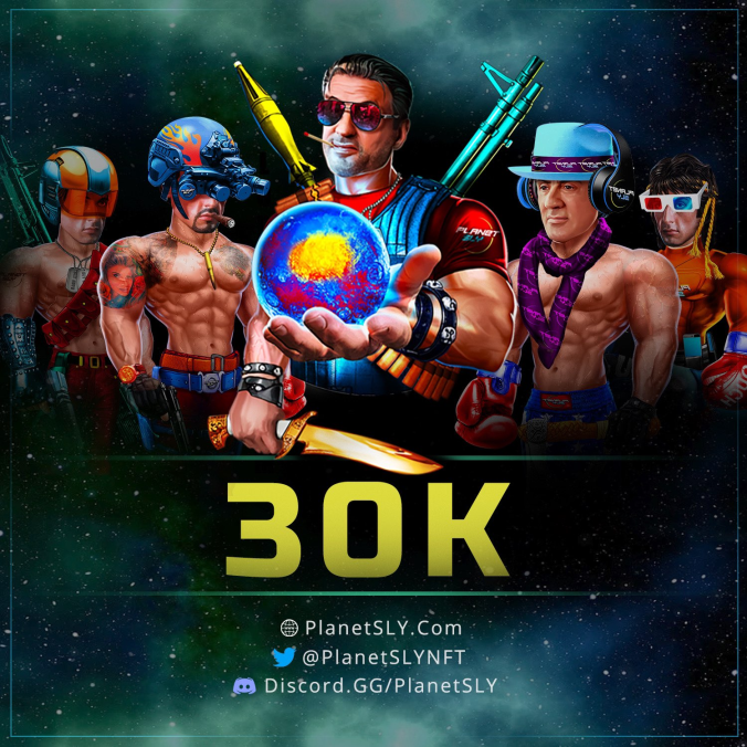 SLYGuys, we did it. we have officially hit 🥊30,000 members! 

🎉To keep #punching we are giving away
1x SLYGuy NFT and 9x SLYList !!!!🎉

To win:
1⃣Follow <a href="/TheSlyStallone/">Sylvester Stallone</a> &amp; <a href="/PlanetSlyNFT/">PlanetSlyNFT</a> 
2⃣♥️ &amp; RT
3⃣ Tag 3 frens