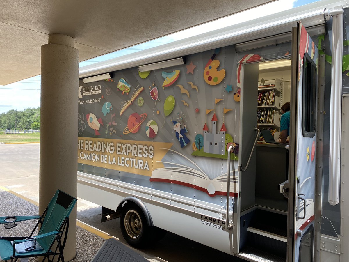 Thank you <a href="/KleinRdgExpress/">Klein ISD Reading Express</a> for coming to Kaiser today!