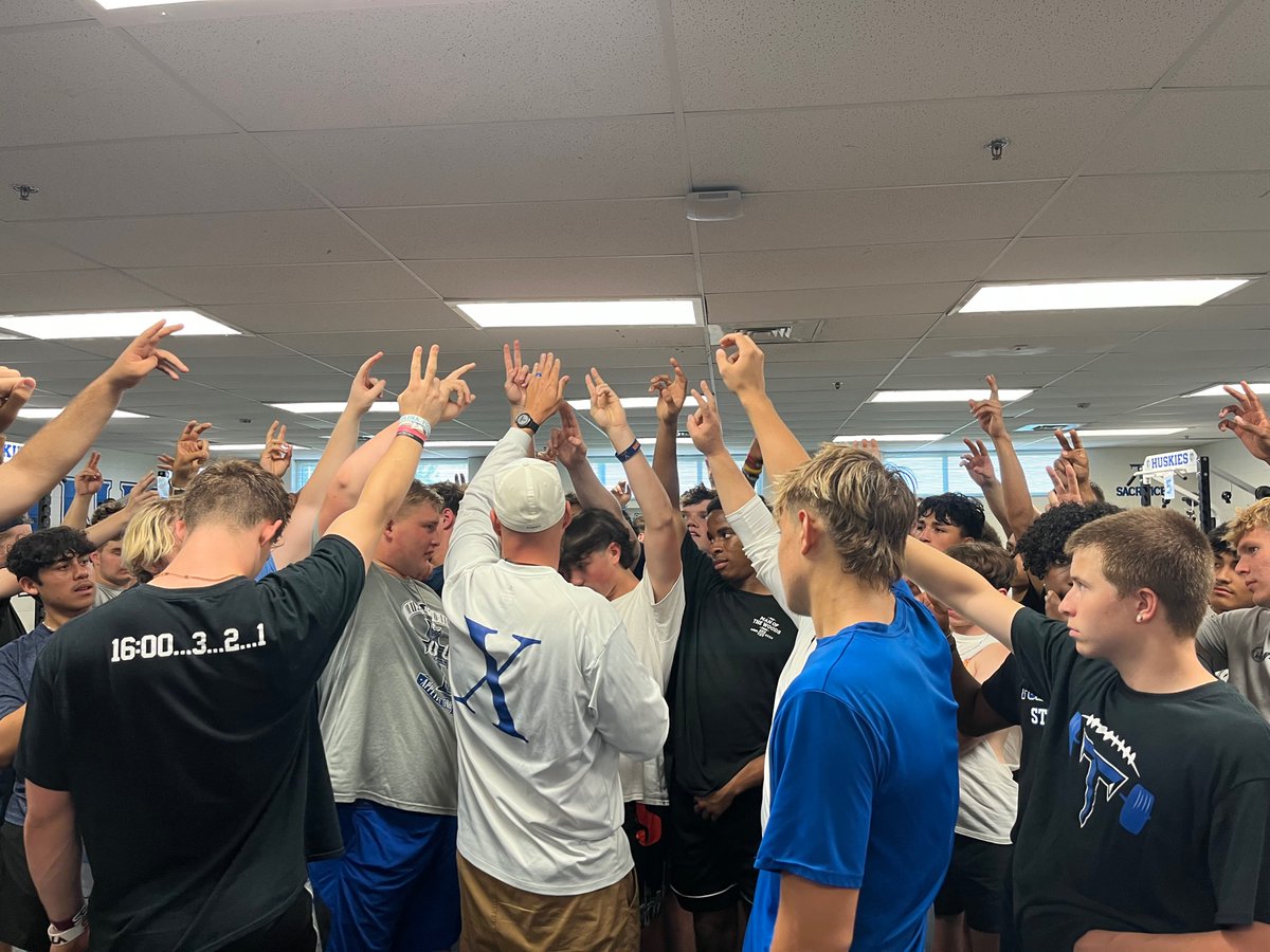 Nothing Changes! We will always be together and take care of each other! Just another day of us getting better! Love always wins! #bandofbrothers #Fortified @TuskyFootball