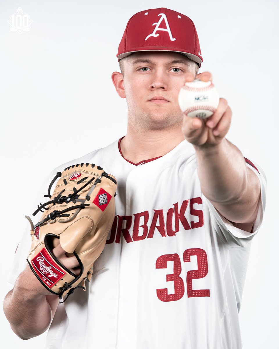 RazorbackBSB's tweet image. Tonight's starter: @ZackMorris55