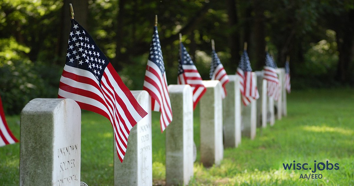 Dept of Veterans Affairs is #hiring 2 Limited Term Sr #CemeteryCaretaker positions at the Southern WI Veterans Memorial #Cemetery in #UnionGroveWI. $16.95/hr. Apply for this opportunity today! #WIjobs #govjobs #GroundsKeeper ow.ly/36h350JqLm5