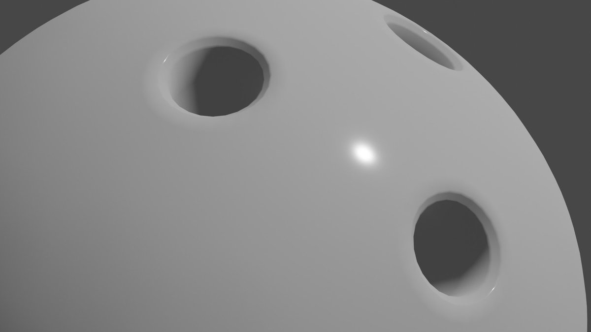 Gabytvart's tweet photo. supposed to be a bowling ball. One of the little wholes isn’t position the right place. I embrace the mistake, it led to the creation of a face BEST BOWLING BALL EVER
#blender3d #udemyblendercourse #udemyblender #art #artwork #artwork #learning #artwork #3dart #bowling https://t.co/S8vPKFh6Eu