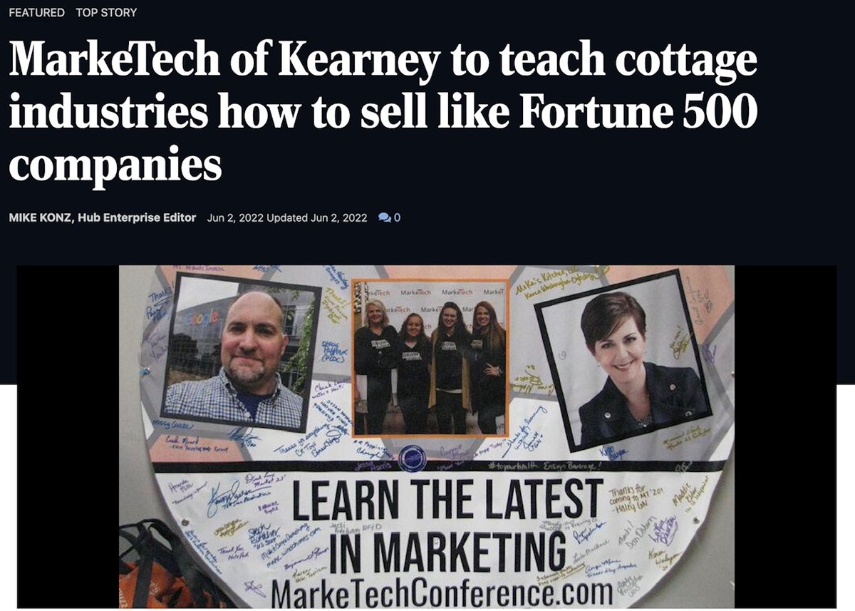 growneb's tweet photo. Woohoo! Check out this article all about GROW Nebraska's upcoming MarkeTech Conference in last weeks Kearney Hub paper! We are only 16 days away from the BIG day! 🙌🤩
Read here! 👉 https://t.co/6c1eJG2qMf
#MarkeTech #GROWNE #KearneyHub #BizTraining #Newspaper #Marketing https://t.co/1dZgwnnmB3