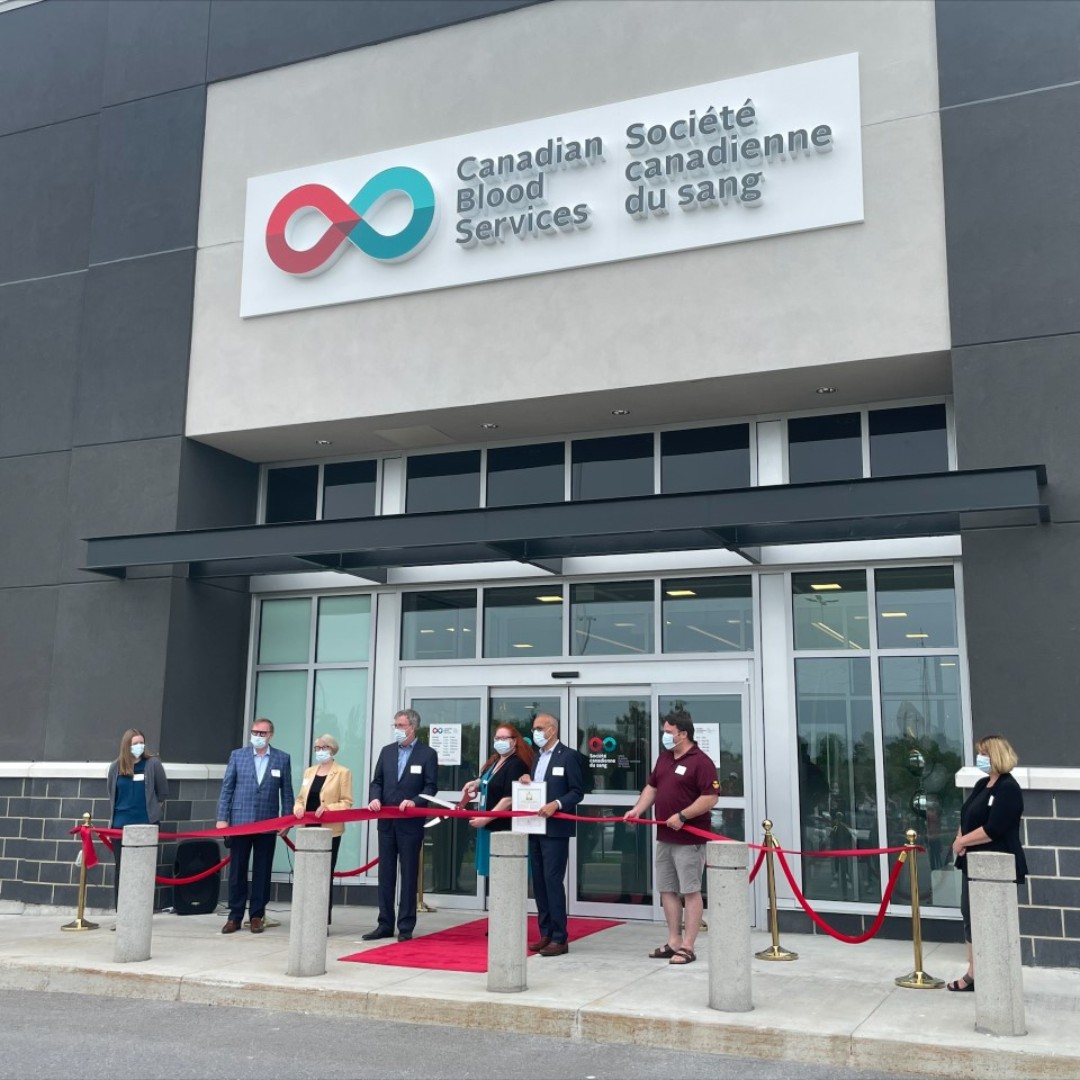 The Orléans plasma donor centre is now open! 

All open appointments must be filled to meet increasing patient needs. Show up and give like lives depend on it. Because they do.     

Learn more and book an appointment now at ow.ly/LJ5m50JqOQU. 

#PlasmaForLife