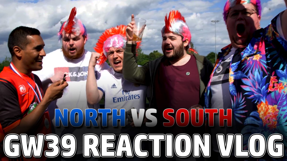 NathanBaconFC's tweet photo. AND ITS LIVE! The GW39 Reaction Vlog, by 4 annoying geezas wearing wigs 😀
Shoutout to everyone involved again, what an amazing day &amp; event!

📽️https://t.co/2Jd7th6kAT https://t.co/ysNIBL2Nbm